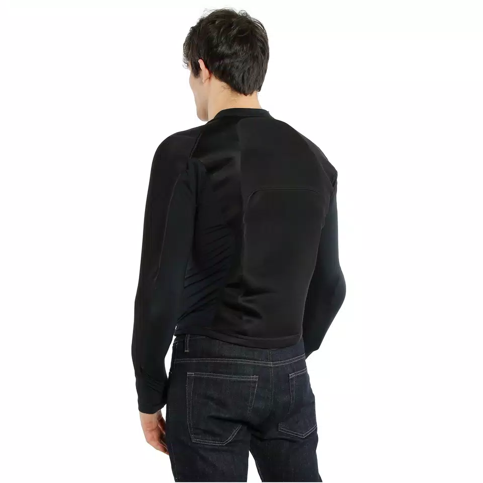 PRO-ARMOR SAFETY JACKET 2.0 - MEN'S MOTORCYCLE PROTECTIVE JACKET - BLACK/BLACK - 7