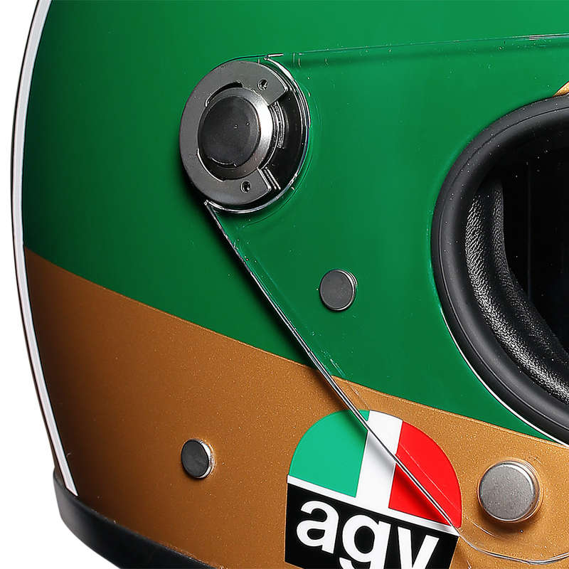 AGV Legends Occhiali Moto Vintage Biker Occhiali - Retro Anti-scivolo