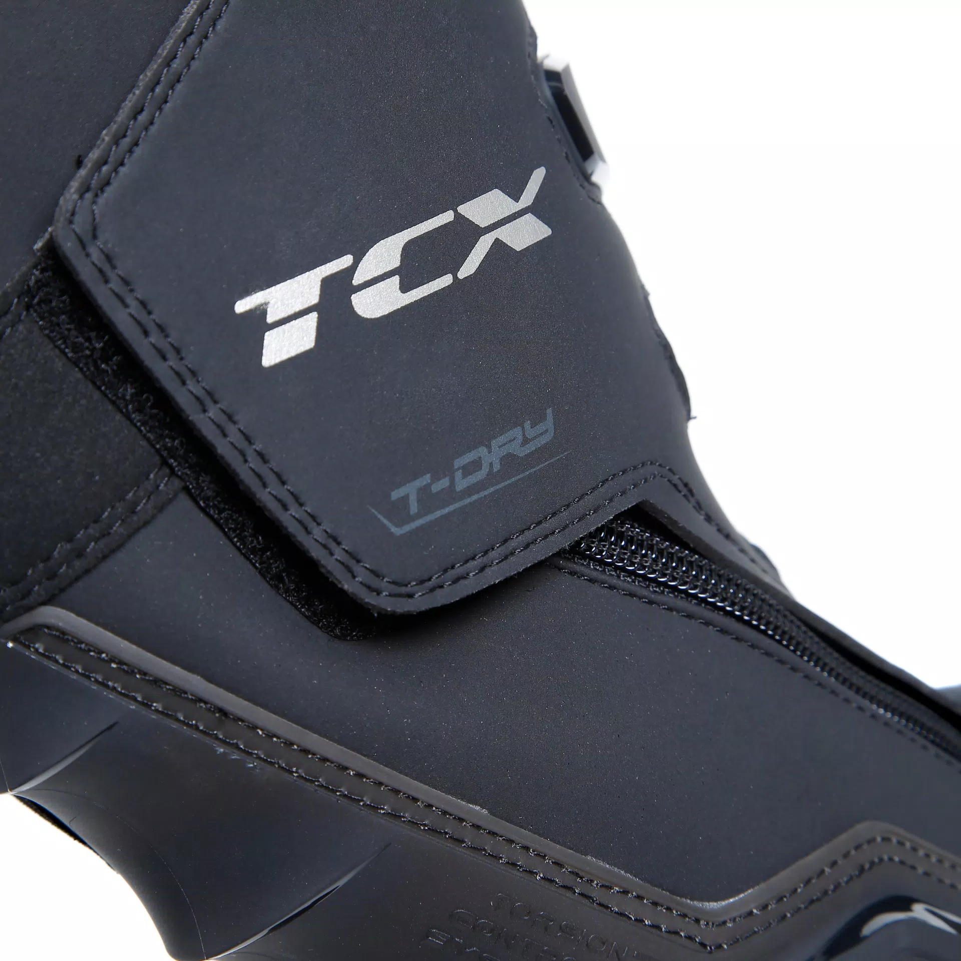 S-TR1 WP MEN'S WATERPROOF MOTORCYCLE BOOTS - BLACK