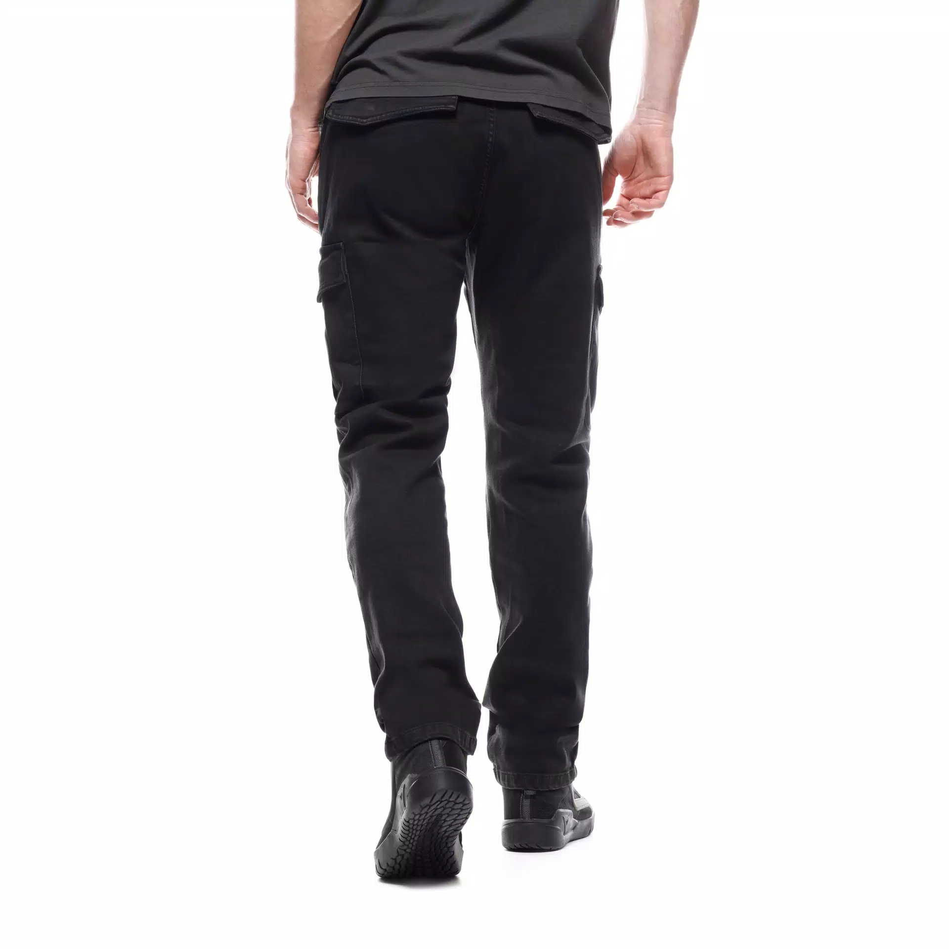 CARGO - MEN SLIM TAPERED MOTORCYCLE PANTS
