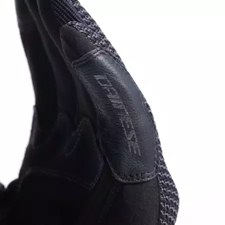 TORINO - WOMEN'S MOTORCYCLE TEXTILE GLOVES - BLACK/ANTHRACITE - 7
