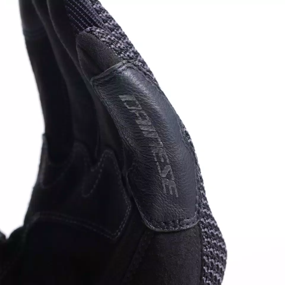 TORINO WOMAN GLOVES - BLACK/ANTHRACITE - 7