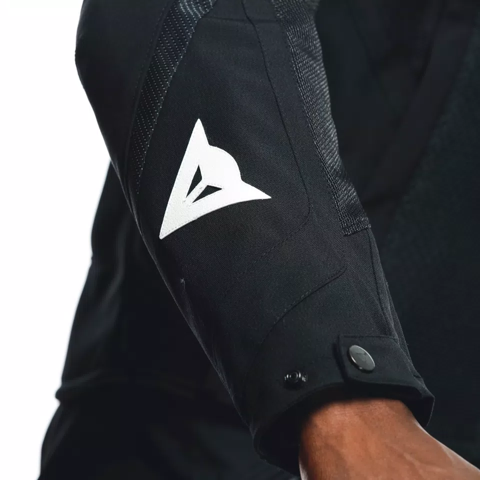 ENERGYCA AIR TEX - MEN'S SUMMER MOTORCYCLE JACKET IN FABRIC - BLACK/BLACK - 8