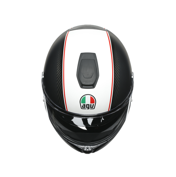 sportmodular-cover-matt-gunmetal-white-casco-moto-modulare-e2205 image number 6