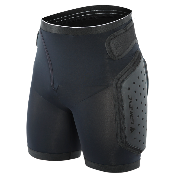 men-s-action-evo-ski-protective-shorts-black-white image number 0