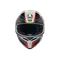 K1 S BLIPPER GREY/RED - CASCO MOTO INTEGRALE E2206