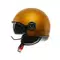 MOMODESIGN FGTR EVO MATT OCRA  / GREY - JET HELMET WITH DUAL VISOR E2206