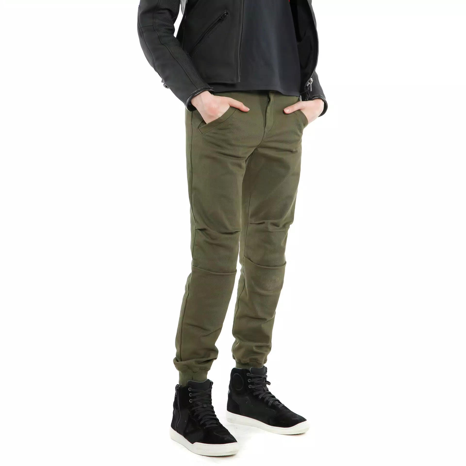 TRACKPANTS -  PANTALONI MOTO IN TESSUTO DONNA