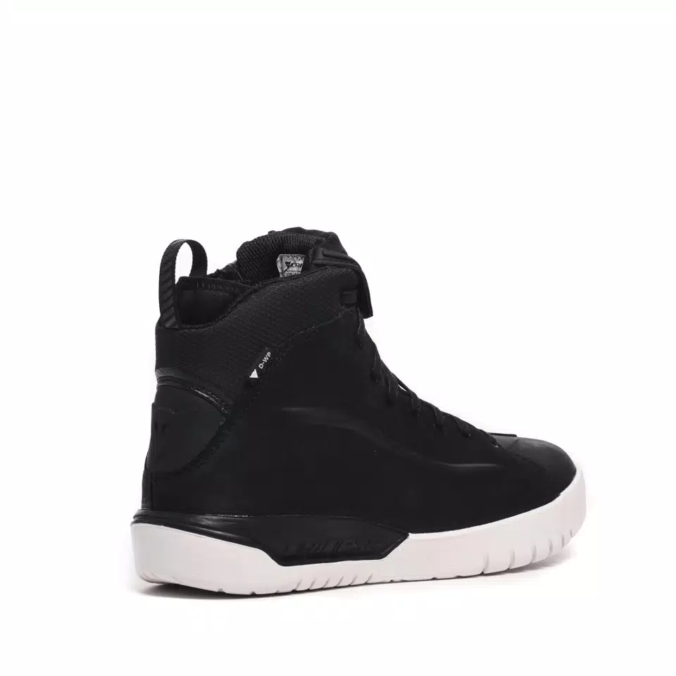 METRACTIVE D-WP - MEN'S WATERPROOF MOTORCYCLE SHOES - BLACK/WHITE - 3