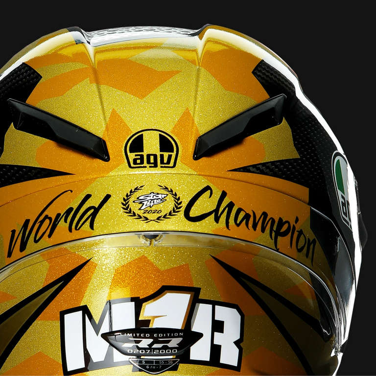 Agv joan mir gold hot sale
