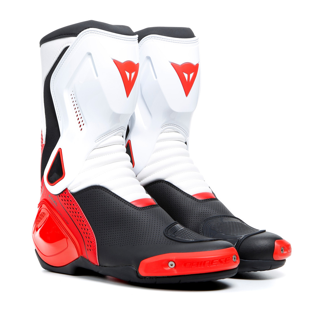 nexus-2-air-boots-black-white-lava-red image number 0