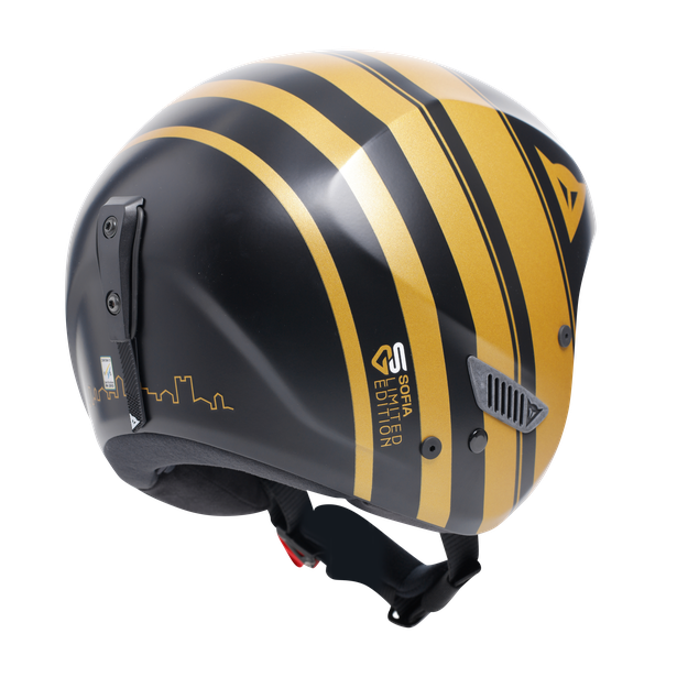 r001-replica-sofia-goggia-ski-helmet-black-gold image number 6