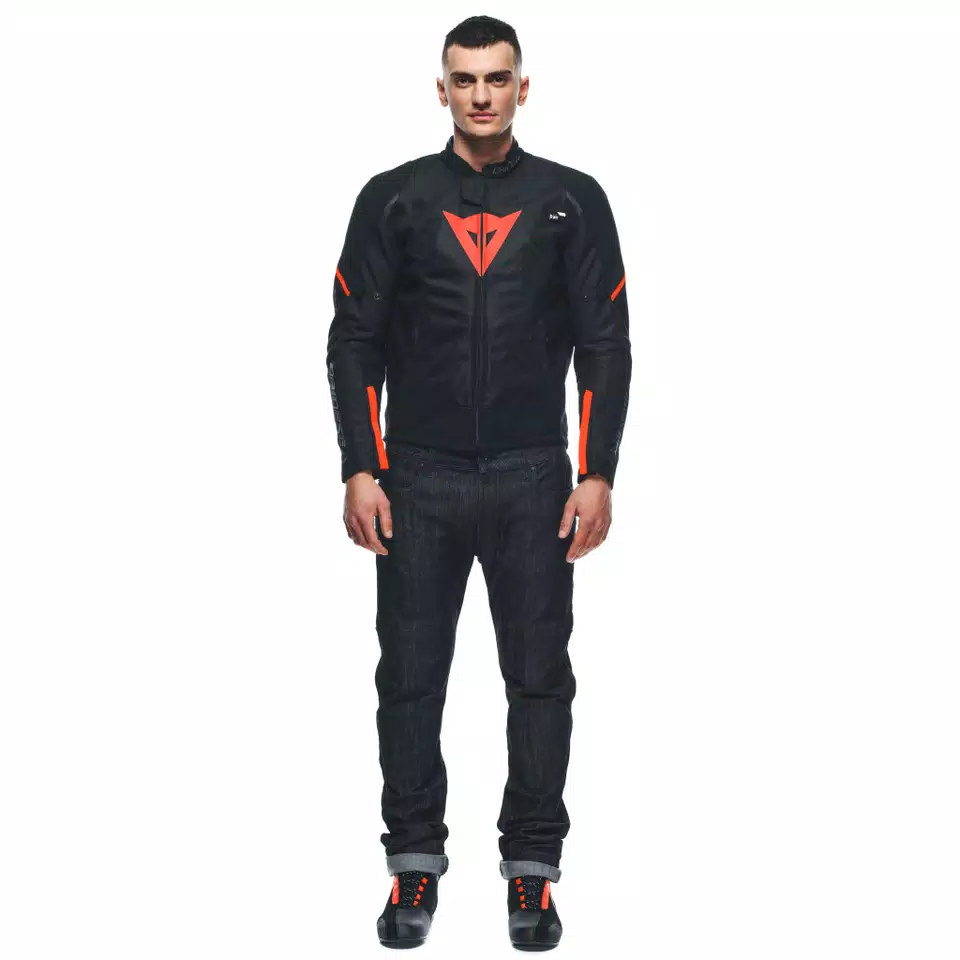 SMART JACKET LS SPORT - BLACK/FLUO-RED - 3