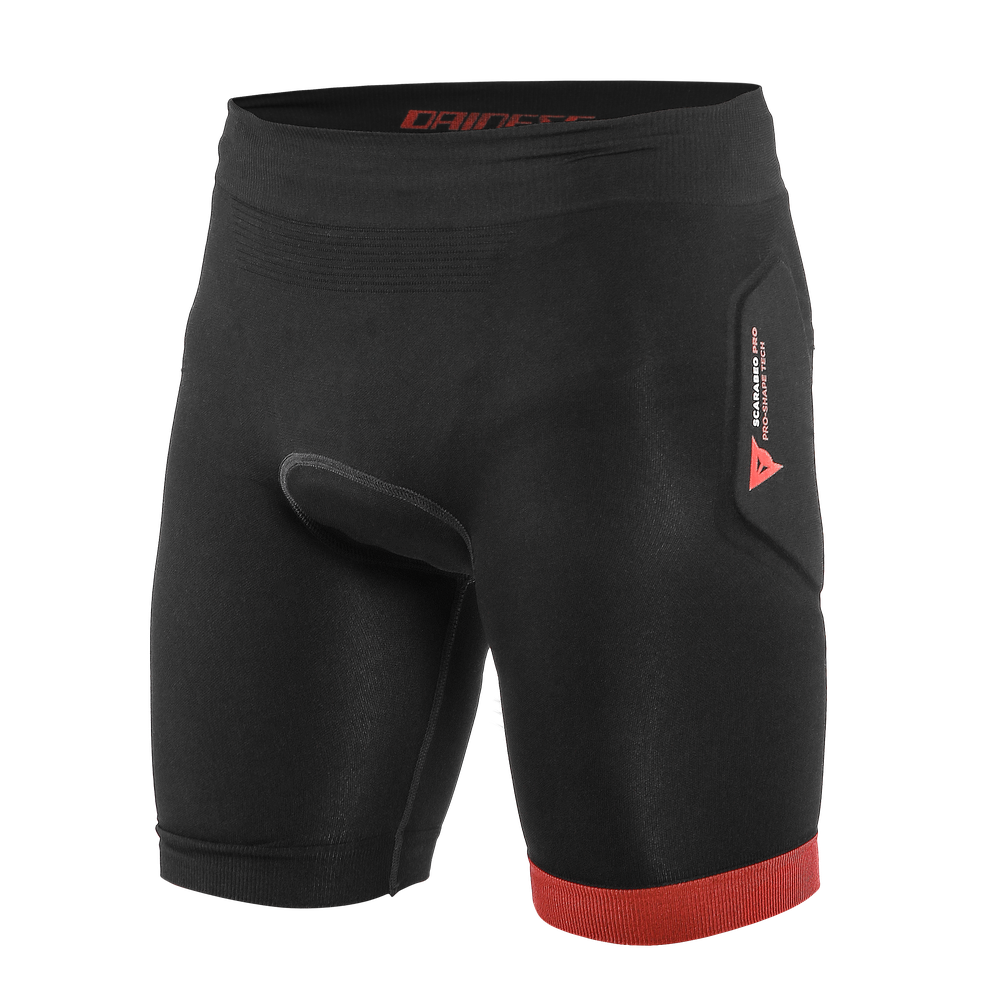 scarabeo-bike-sch-tzende-shorts-f-r-kinder-black-red image number 0