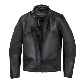 PRIMA72 LEATHER JACKET BLACK