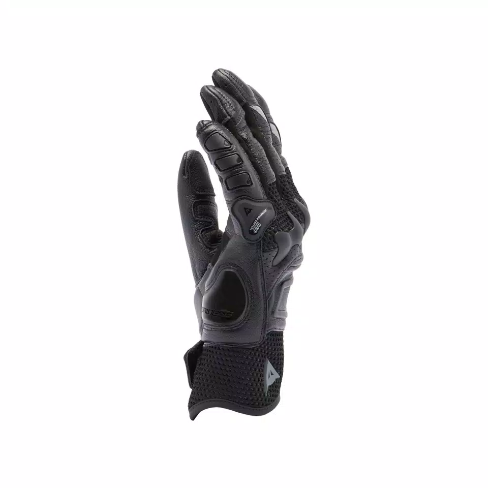X-RIDE 2 ERGO-TEK GLOVES - BLACK/BLACK - 4