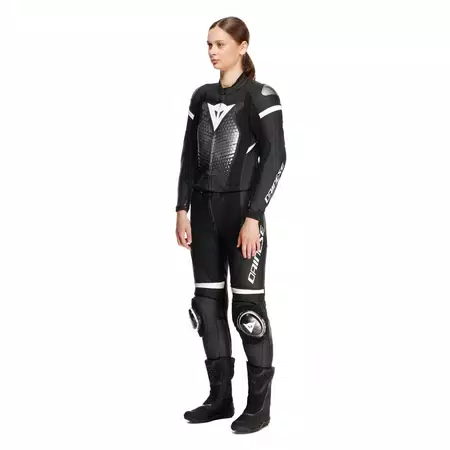 FULMINEA - DAMES TWEEDELIGE LEDEREN PAK - BLACK/WHITE - 4