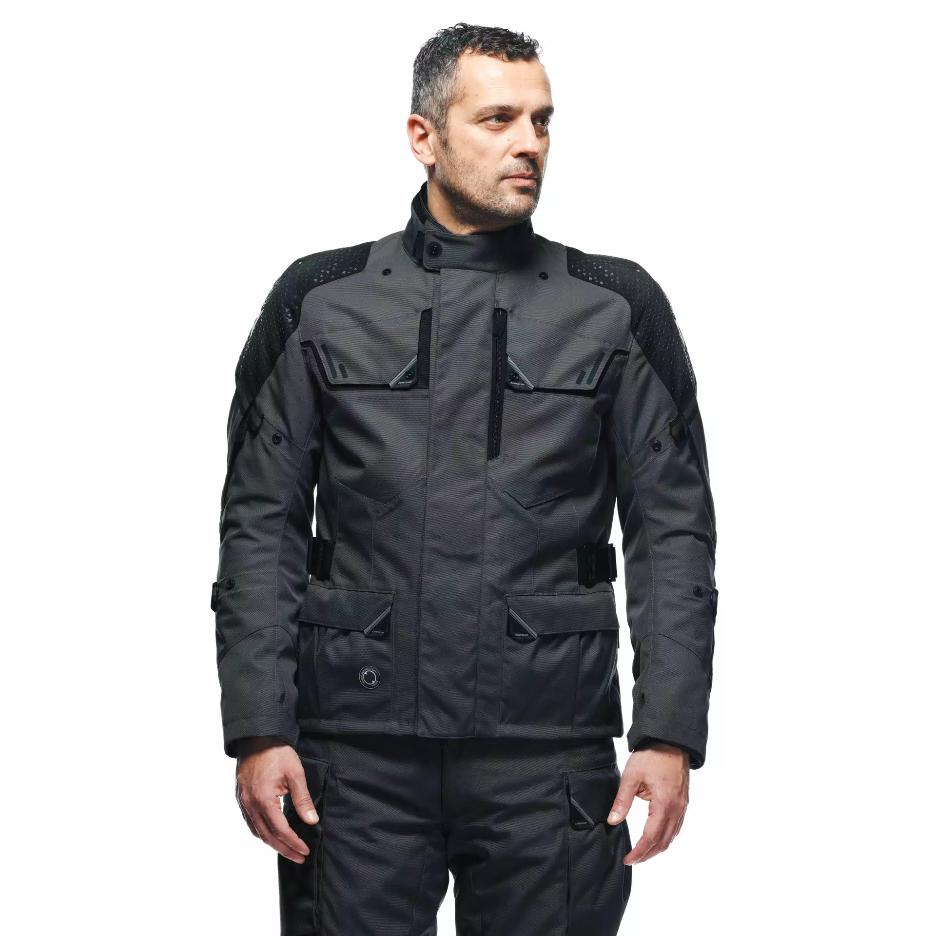 LADAKH 3L D-DRY® - MEN'S WATERPROOF MOTORCYCLE JACKET | IRON LADAKH 3L D-DRY® - MEN'S WATERPROOF MOTORCYCLE JACKET | IRON