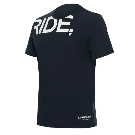RIDE RESPECT - MEN'S CREWNECK T-SHIRT - CARBONIO - 1