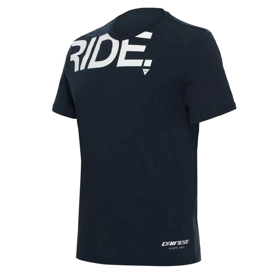 RIDE RESPECT - RUNDHALS T SHIRT HERREN - CARBONIO - 1