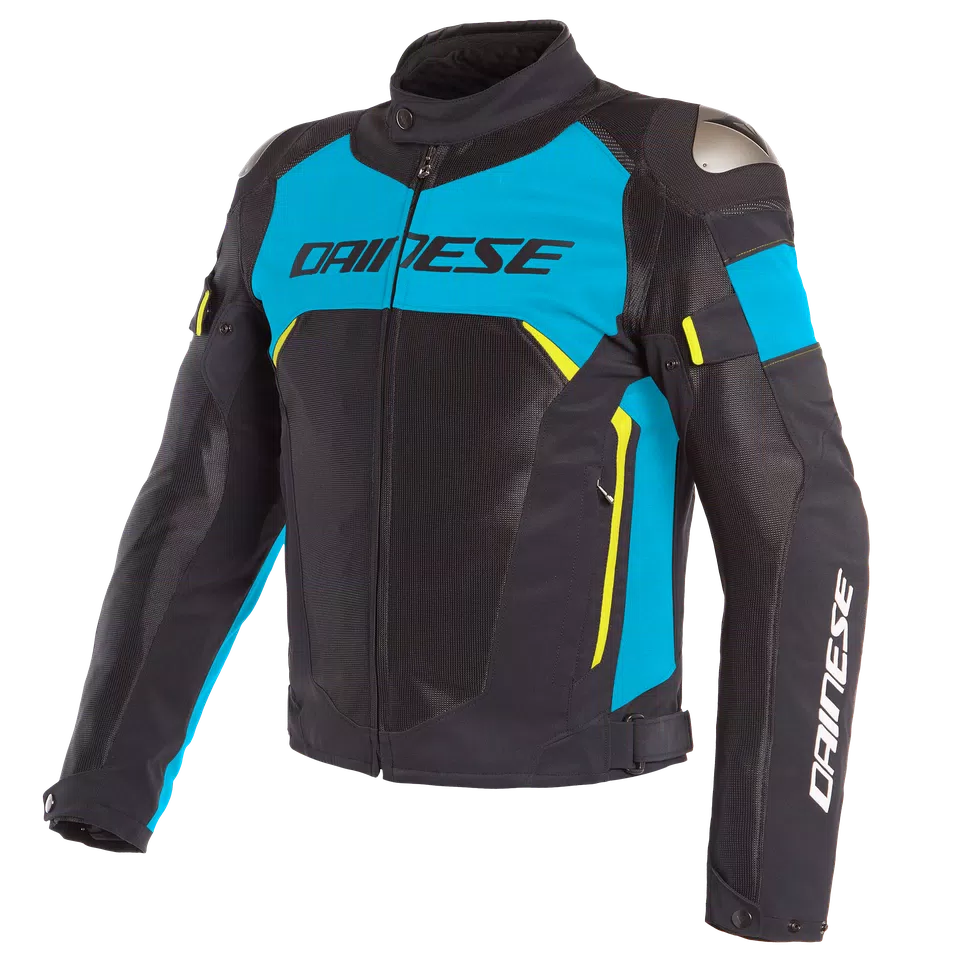 DINAMICA AIR D-DRY JACKET - BLACK/FIRE-BLUE/FLUO-YELLOW - 1