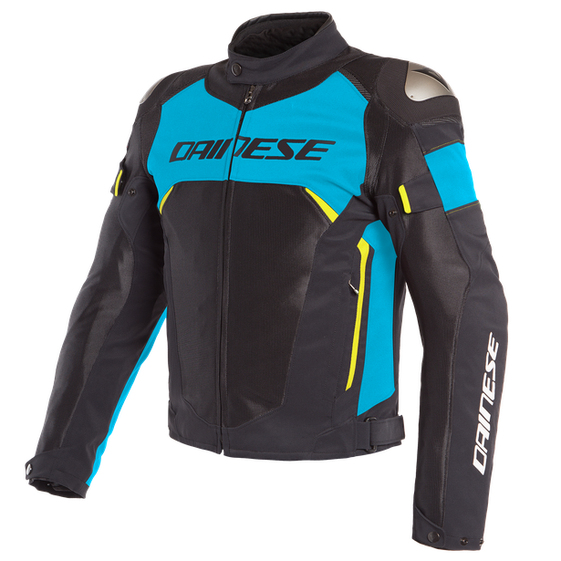 dinamica-air-d-dry-jacket-black-fire-blue-fluo-yellow image number 0