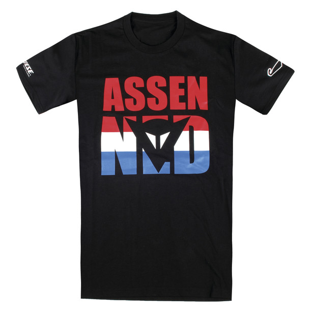 ASSEN D1 T-SHIRT BLACK- undefined
