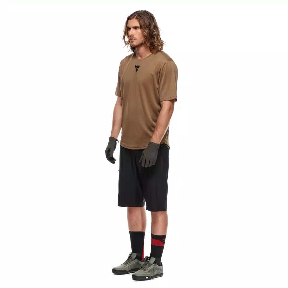 HG OMNIA JERSEY SS - MAGLIA BICI MANICHE CORTE UOMO - BROWN - 4