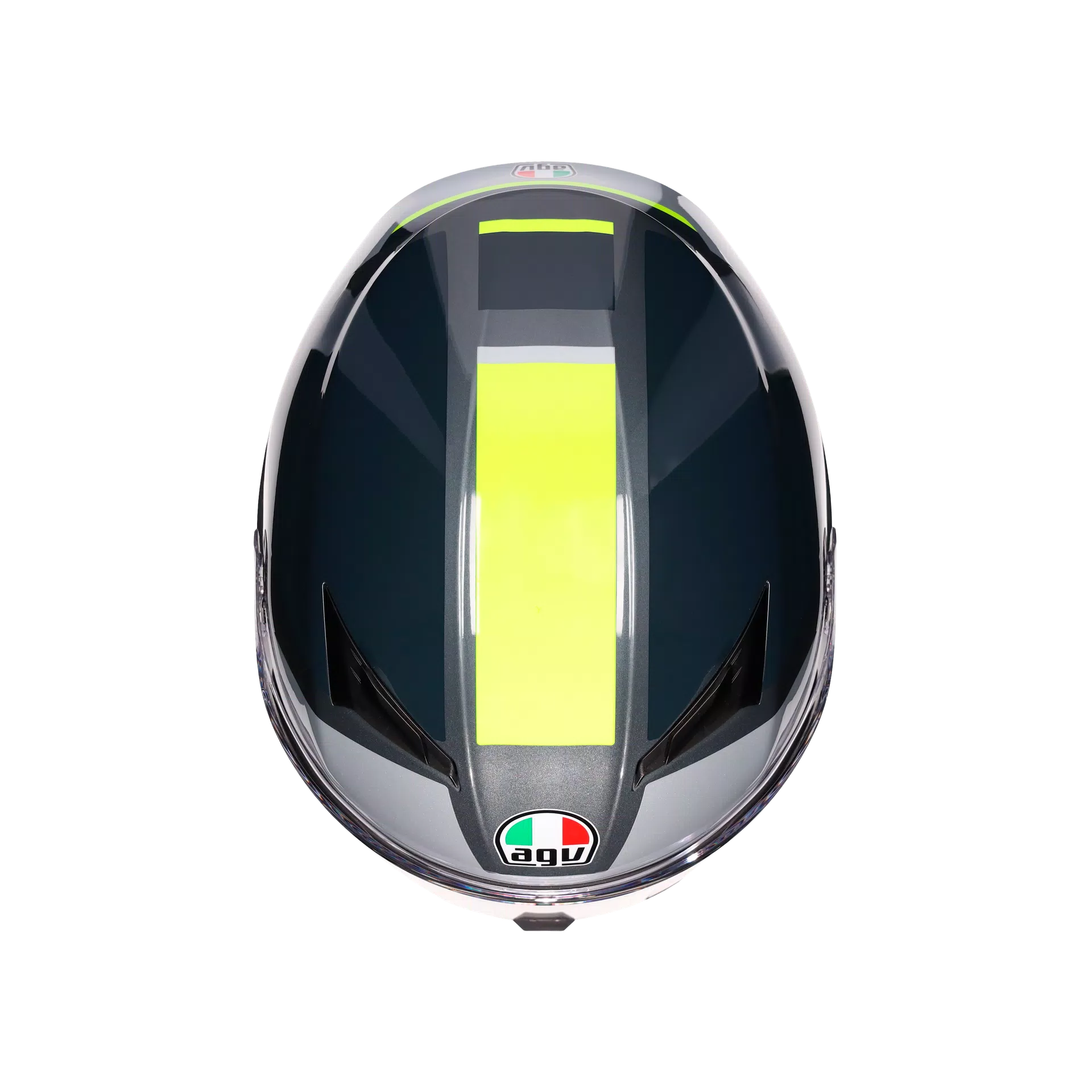 K3 SHADE GREY/YELLOW FLUO - CASQUE MOTO INT&Eacute;GRAL E2206