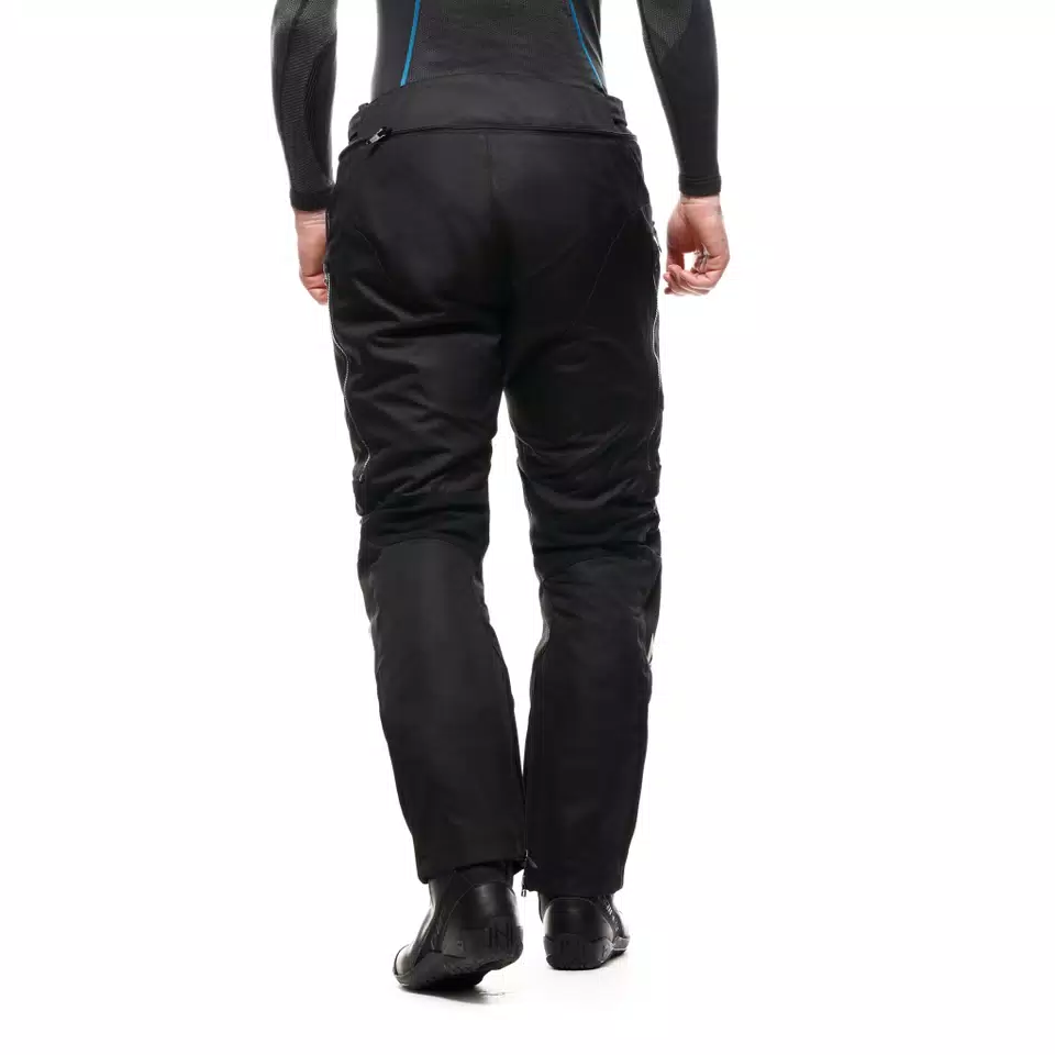 GULLFOSS D-DRY - PANTALONES DE MOTO PARA TODAS LAS ESTACIONES HOMBRE - BLACK/BLACK - 4
