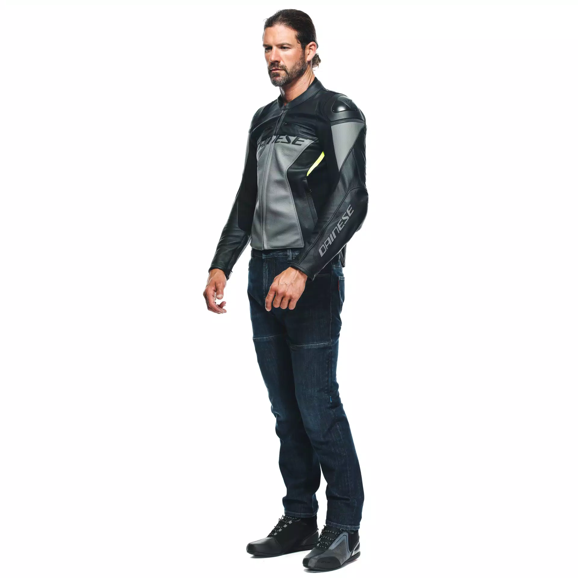 RACING 4 - BLOUSON MOTO EN CUIR HOMME