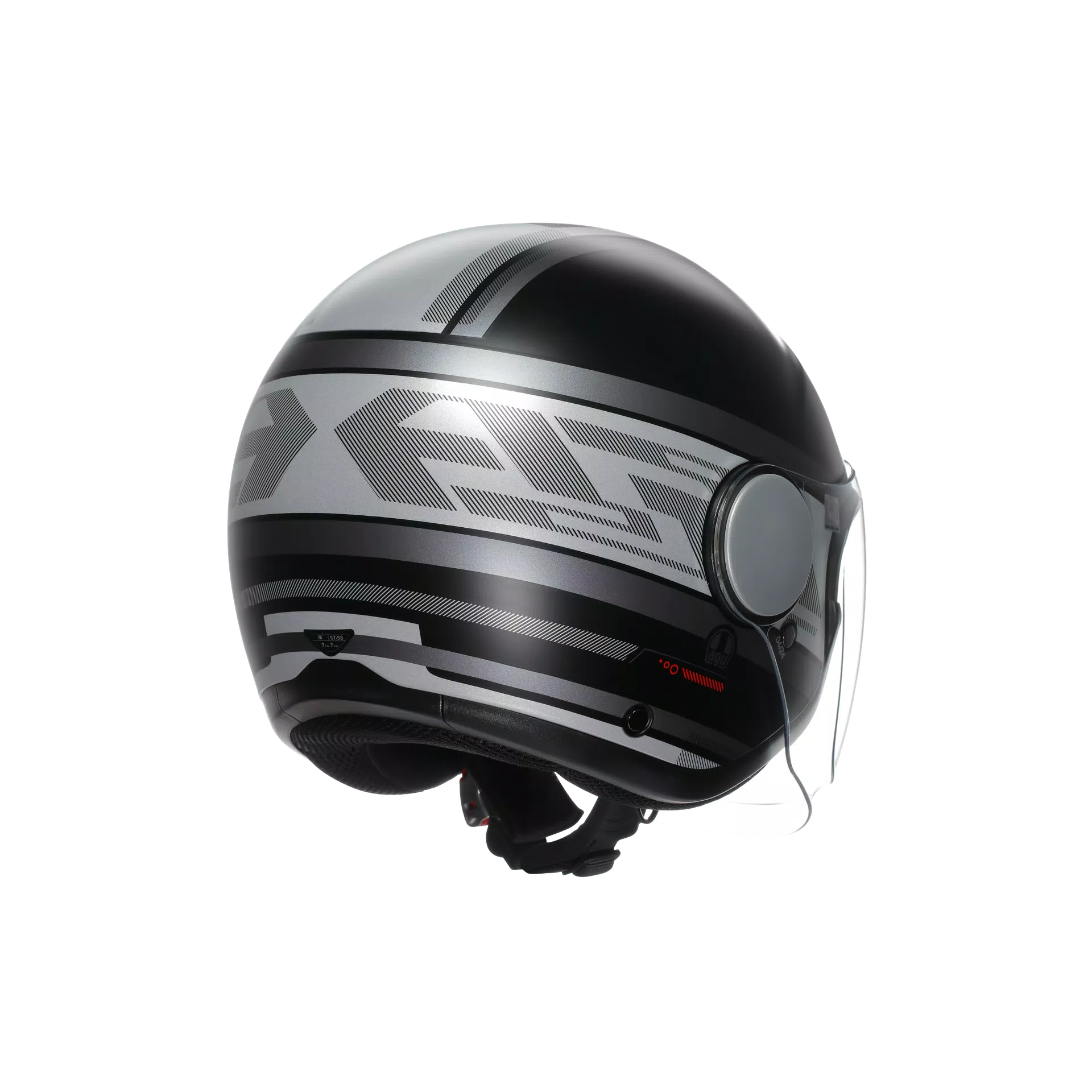 ETERES AGV E2206 - MONDELLO MATT BLACK/GREY