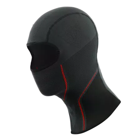 MOTORCYCLE THERMAL BALACLAVA - BLACK/RED - 1