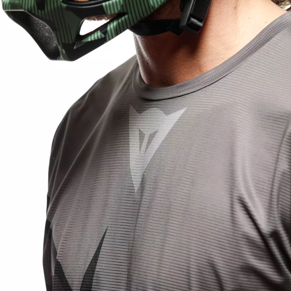 HG AER JERSEY LS - MAGLIA BICI MANICHE LUNGHE UOMO - BLACK/GREY - 11