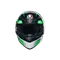 K1 S KRIPTON BLACK/GREEN - CASCO MOTO INTEGRALE E2206