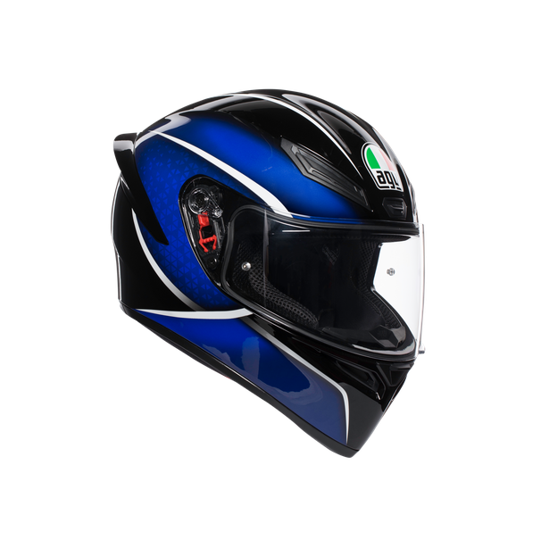blue dirt bike helmets