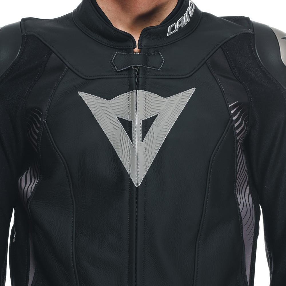 super-speed-4-leather-jacket-black-matt-charcoal-gray image number 7