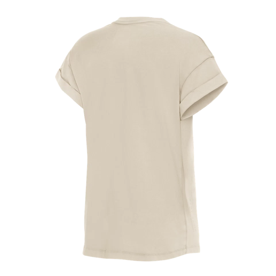 T-shirt Trendyol Donna Girocollo In Cotone - Colore Bianco, Taglia S/36 (vestibilità Standard, Modello Indossa S)