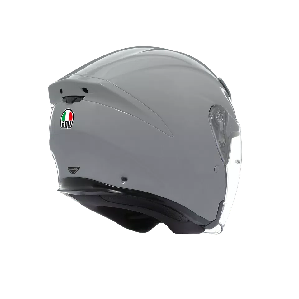 K5 JET EVO MONO NARDO GREY - MOTORBIKE OPEN FACE HELMET E2206 -  - 6