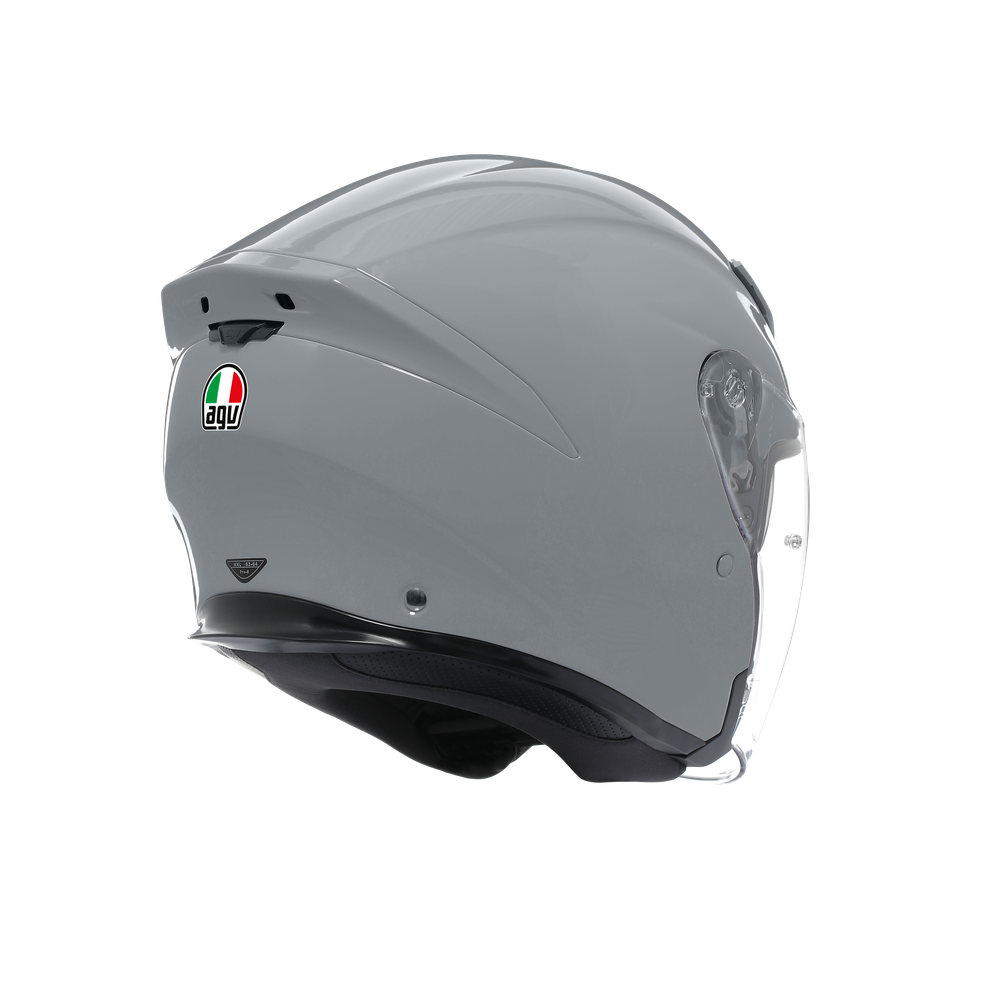 k5-jet-evo-mono-nardo-grey-motorbike-open-face-helmet-e2206 image number 5