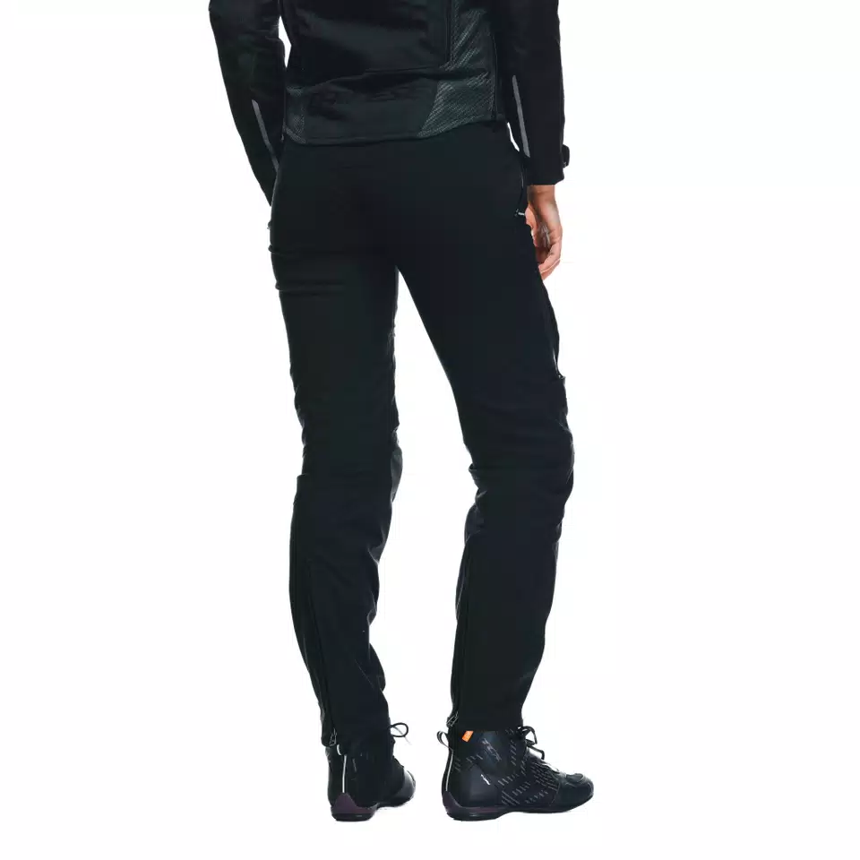 DRAKE 2 AIR - WOMEN'S SUMMER MOTORCYCLE PANTS IN FABRIC - BLACK/BLACK - 6