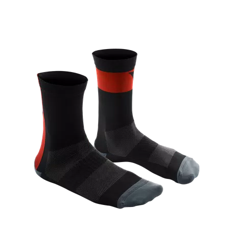 HG AER - CHAUSSETTES RENFORCÉES POUR VÉLO - BLACK/RED - 1