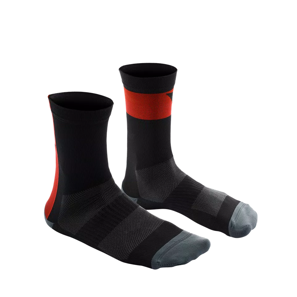 HG AER - REINFORCED BIKE SOCKS - BLACK/RED - 1