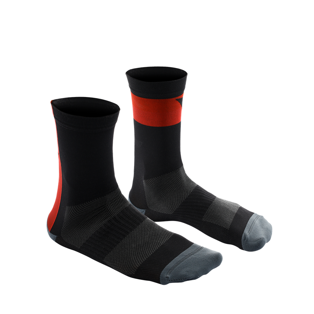 hg-aer-chaussettes-renforc-es-pour-v-lo-black-red image number 0