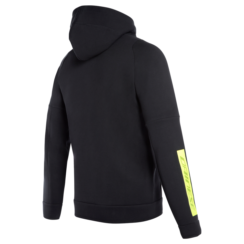 dainese-full-zip-hoodie-black image number 1