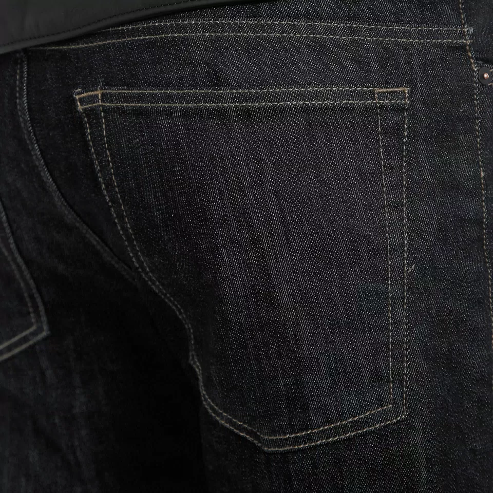 DENIM REGULAR - MEN'S MOTORCYCLE JEANS - BLACK - 5