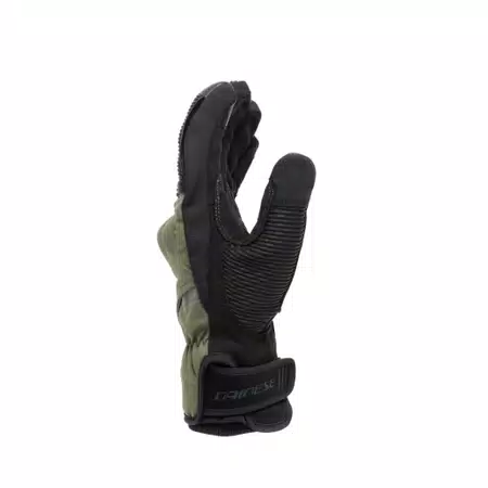 TRENTO D-DRY®- MEN'S WATERPROOF MOTORCYCLE GLOVES - BLACK/GRAPE-LEAF - 3