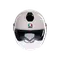 ETERES MONO MATERIA WHITE - MOTORBIKE OPEN FACE HELMET E2206