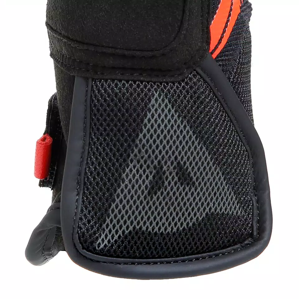 MIG 3 AIR - MEN'S MOTORCYCLE TEXTILE SUMMER GLOVES - BLACK/FLUO-RED - 7