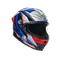K6 S SLASHCUT BLACK/BLUE/RED - MOTORBIKE FULL FACE HELMET DOT (E2206)
